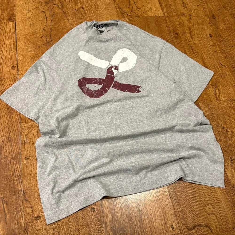 LRG Lifted Research Group Graphic Tee Grey Y2K Skater Streetwear Shirt Large